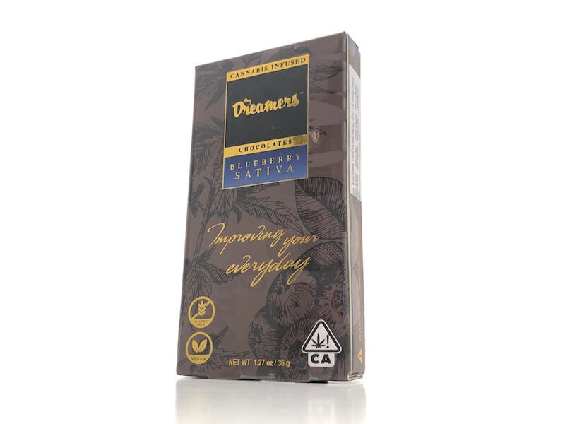 Day Dreamers Chocolates - Blueberry - Sativa - 100mg