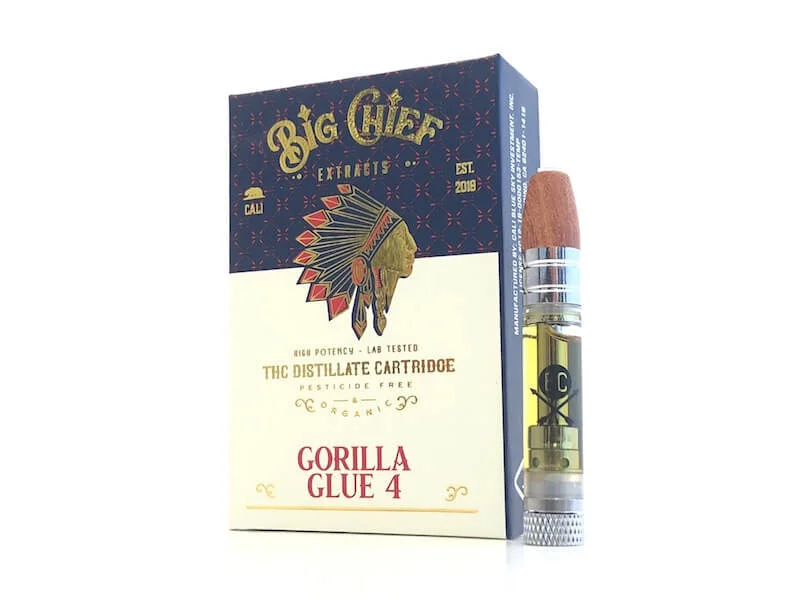 Big Chief Gorilla Glue 4 Distillate Cartridge