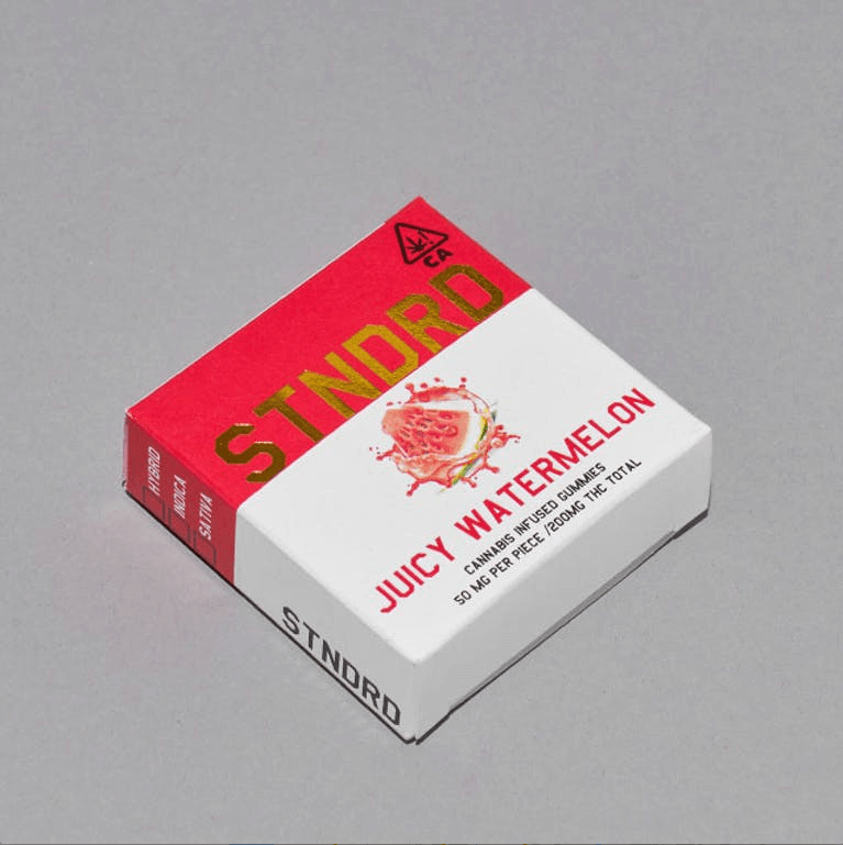 STNDRD Watermelon Gummies - Indica - 400mg