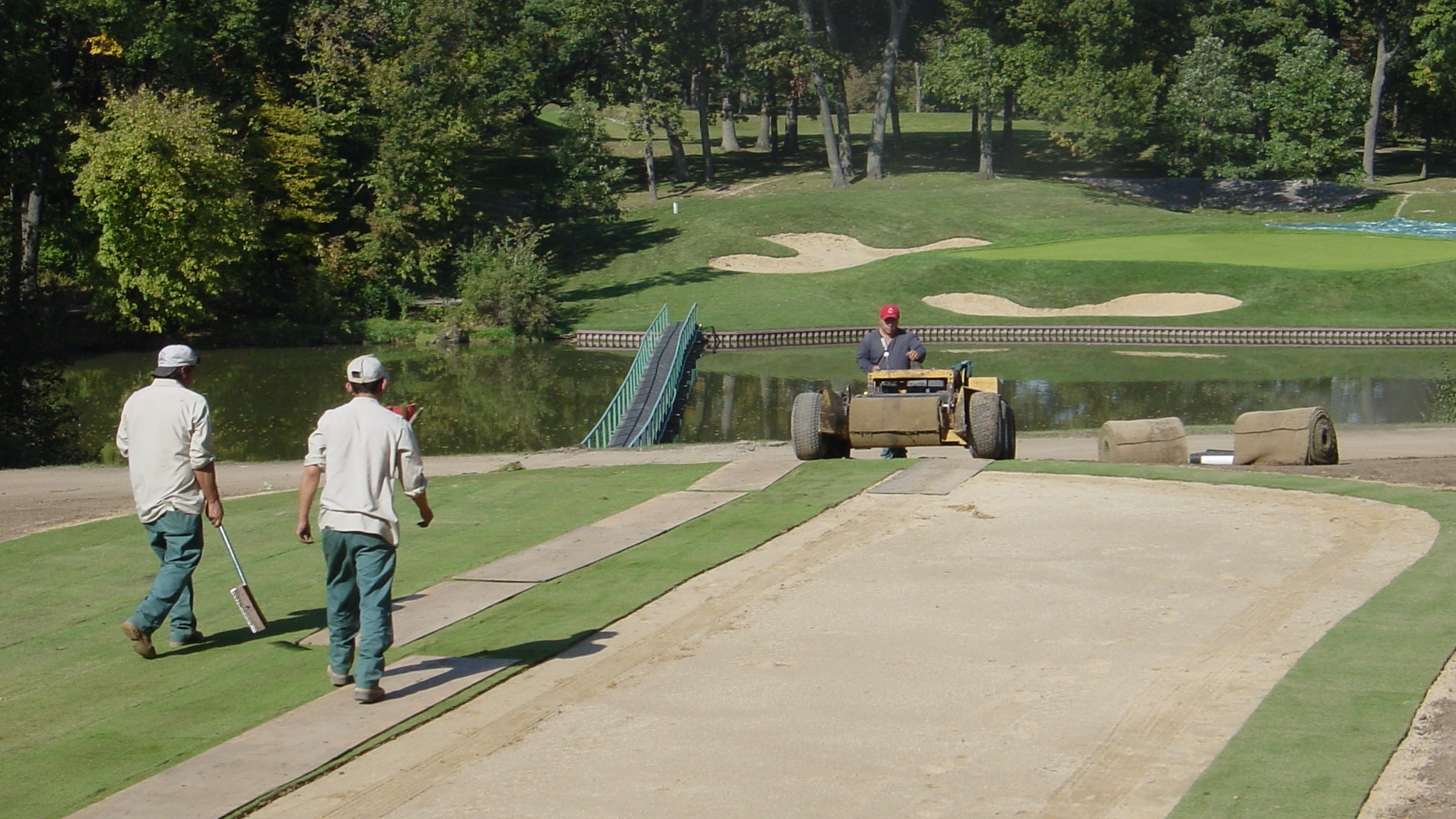 Bentgrass Teeing Install