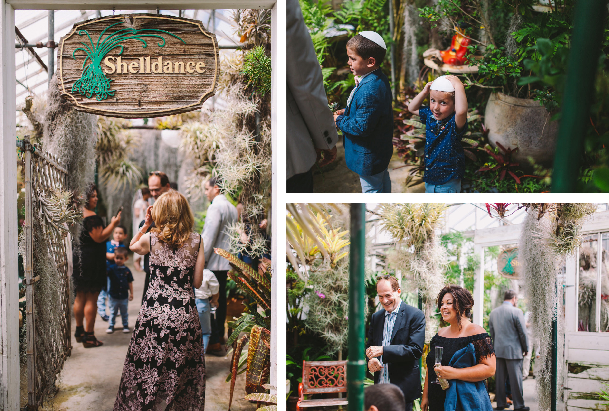 Shelldance Orchid Gardens Modern Jewish Wedding
