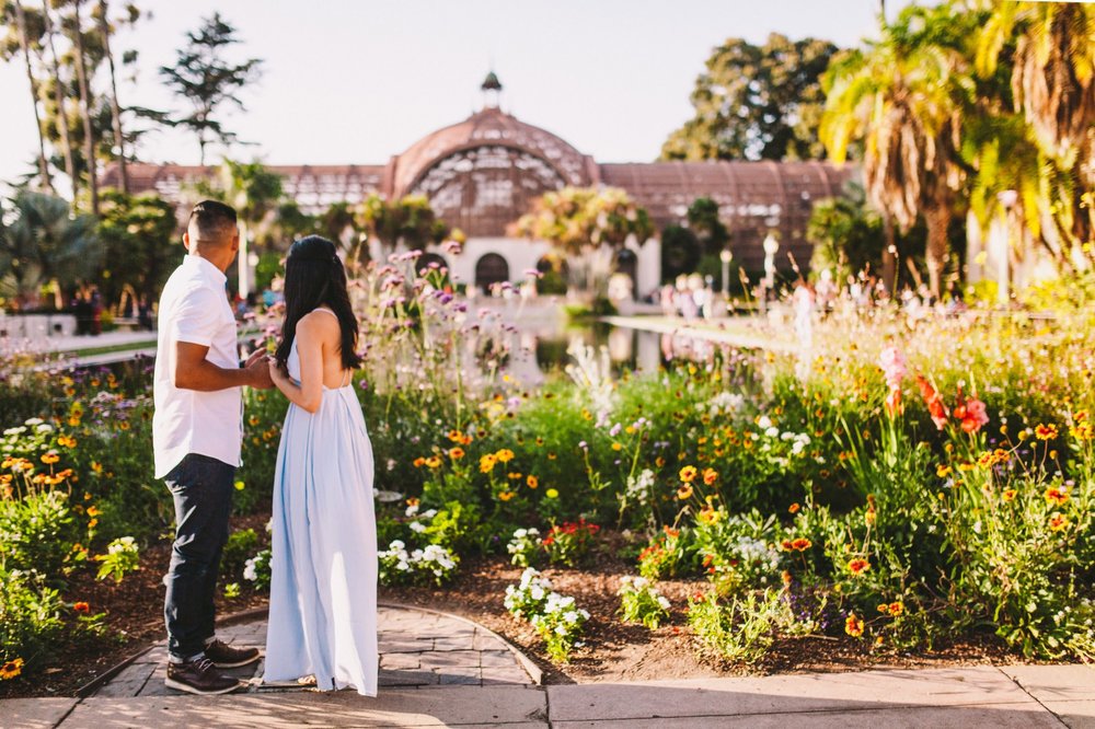 Balboa Park Evening Engagement Photography Session San Diego-34.jpg