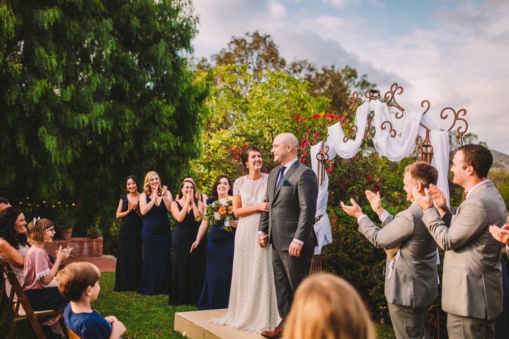 Vibrant &amp; Joyful Wedding Ceremony Photography in Carlsbad