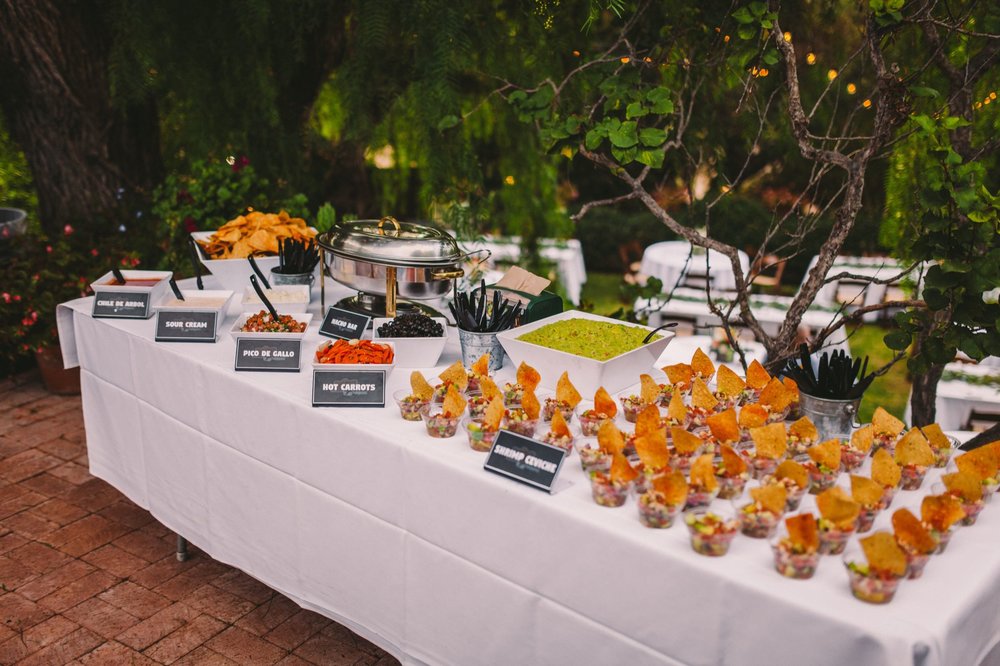 San Diego Taco Company Catering a Wedding at Old Rancho in Carlsbad