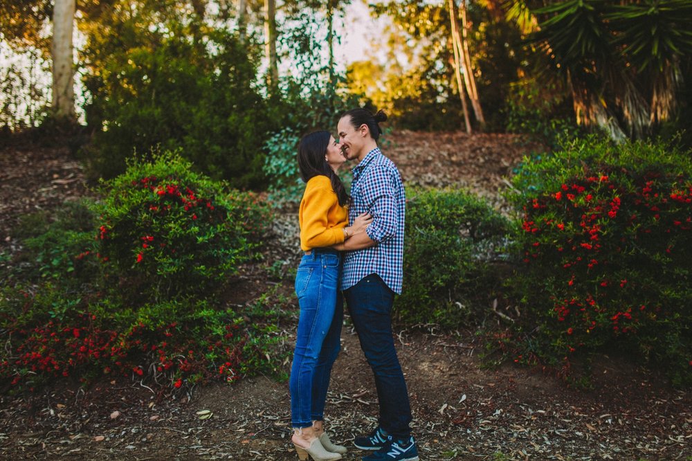 San Diego Outdoor Engagement Photography