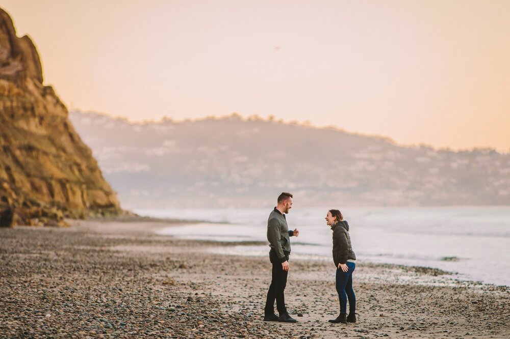 Suprise Proposal & Engagement Photography at Torrey Pines at Sunrise in San Diego-17.jpg