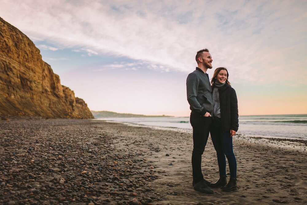 Suprise Proposal & Engagement Photography at Torrey Pines at Sunrise in San Diego-49.jpg