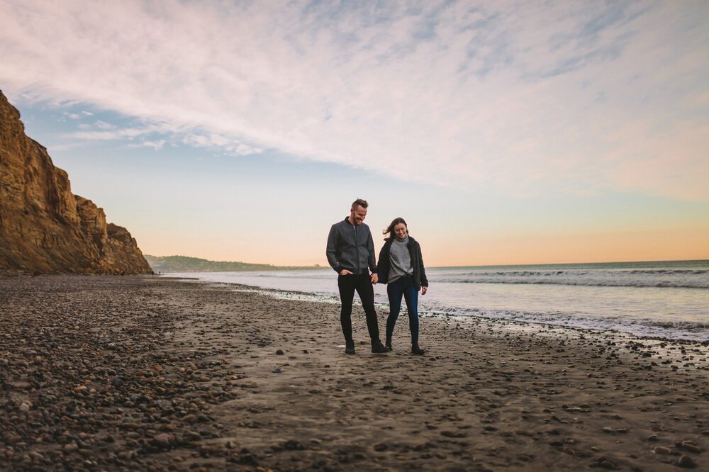 Suprise Proposal & Engagement Photography at Torrey Pines at Sunrise in San Diego-54.jpg