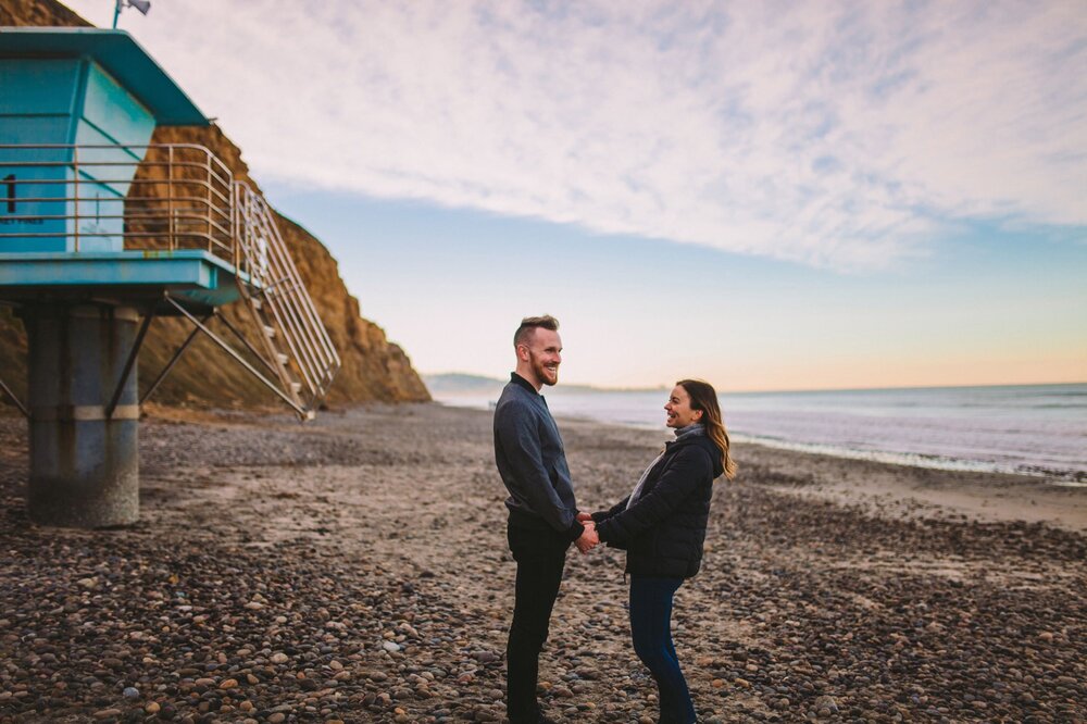 Suprise Proposal & Engagement Photography at Torrey Pines at Sunrise in San Diego-84.jpg