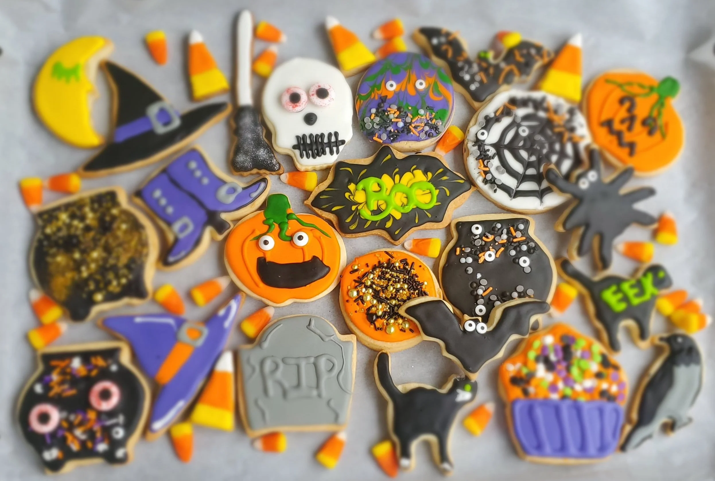 Parent & Me Halloween Sugar Cookie Decorating Class Tiny Hands, October 25th