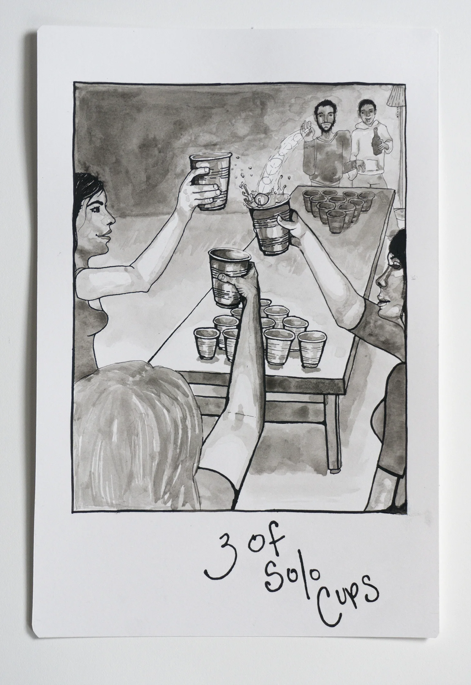 Sample of Party Tarot Card Deck