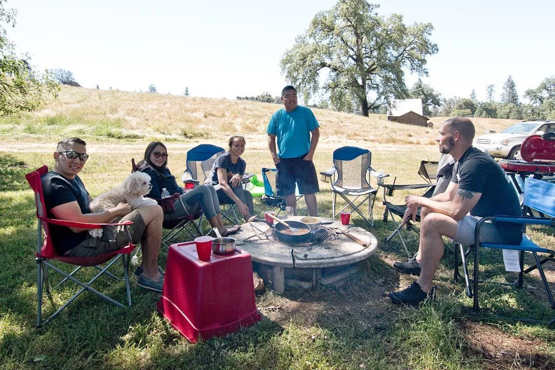 Hipcamp w/Clients 2018, Placerville