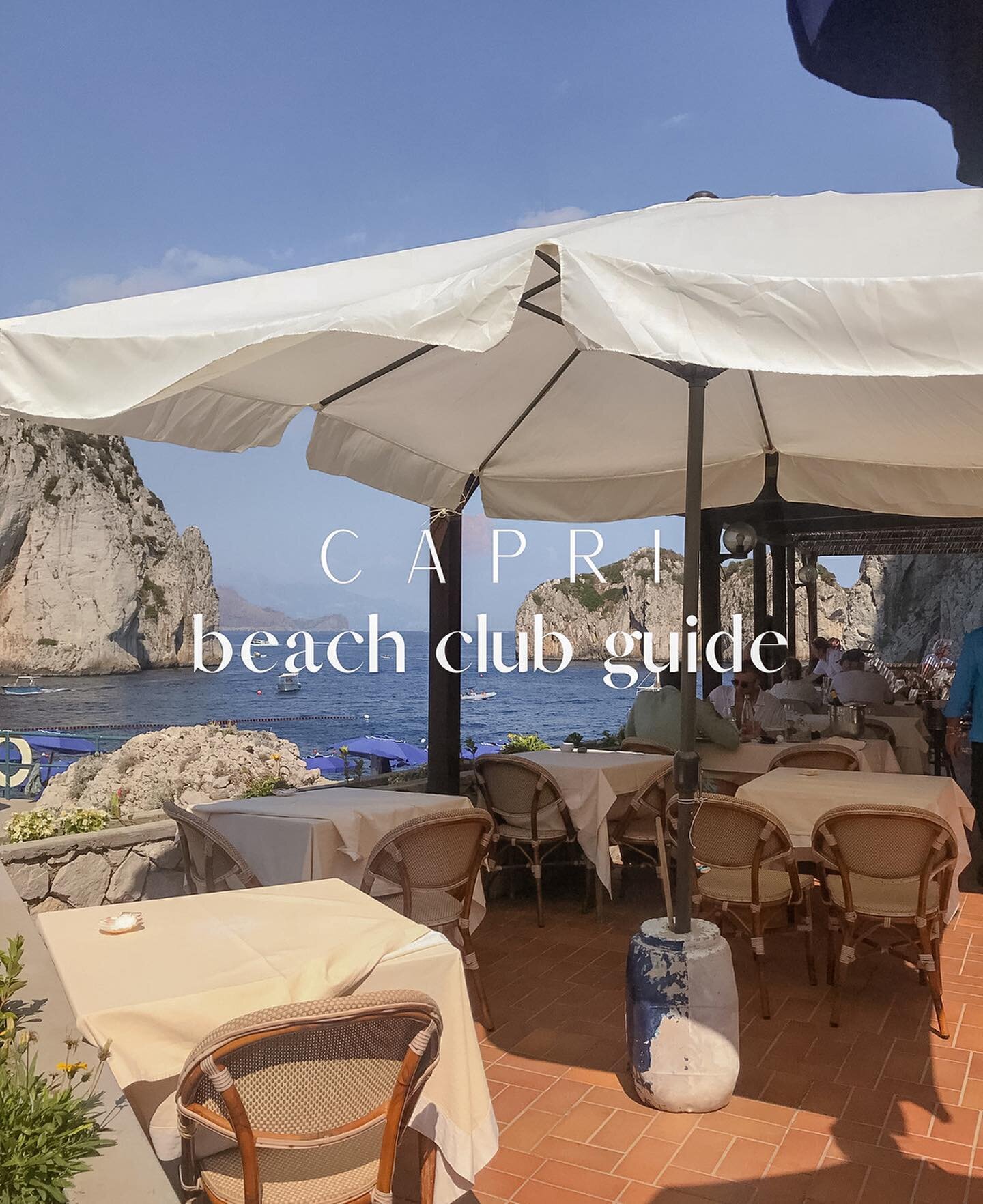 Want to spend a day in Capri without blowing your entire life savings? While all the tourists flock to La Fontelina in Capri, we found a gem that is not only a quarter of the price, but also has a great chef + beach chairs perched on the water.

Say 