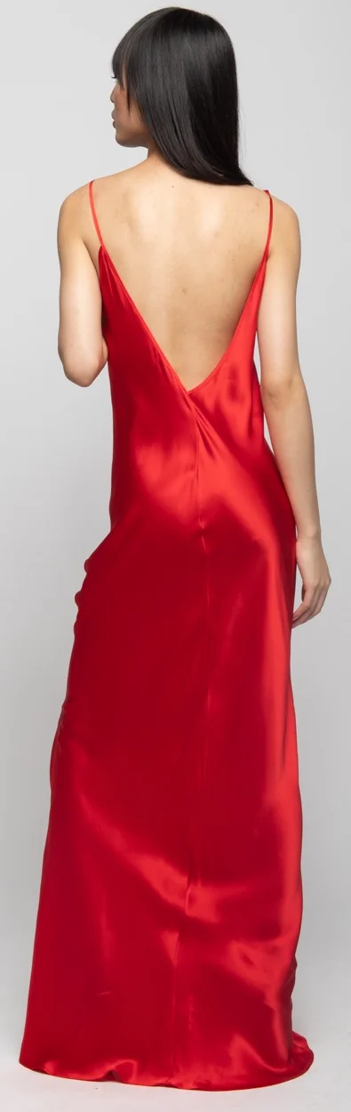 VICTORIA" SILK MAXI DRESS  Aida KaaS