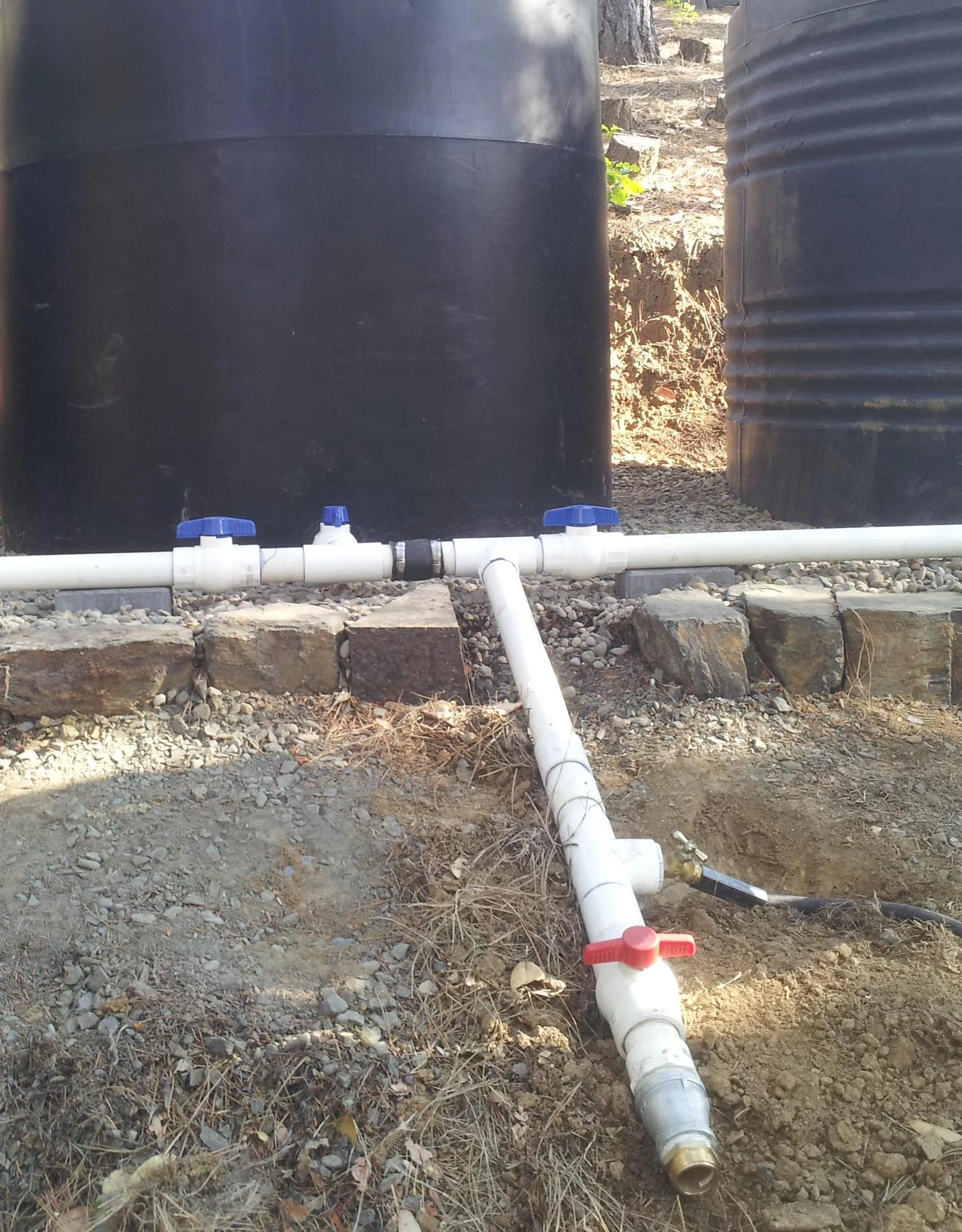 Tank manifold valves permit tanks to be isolated for repairs, cleaning, or to play a role in water use management.