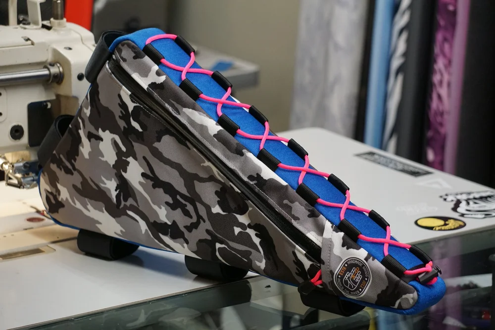 Full Single Compartment Custom Frame Bag — Andrew the Maker