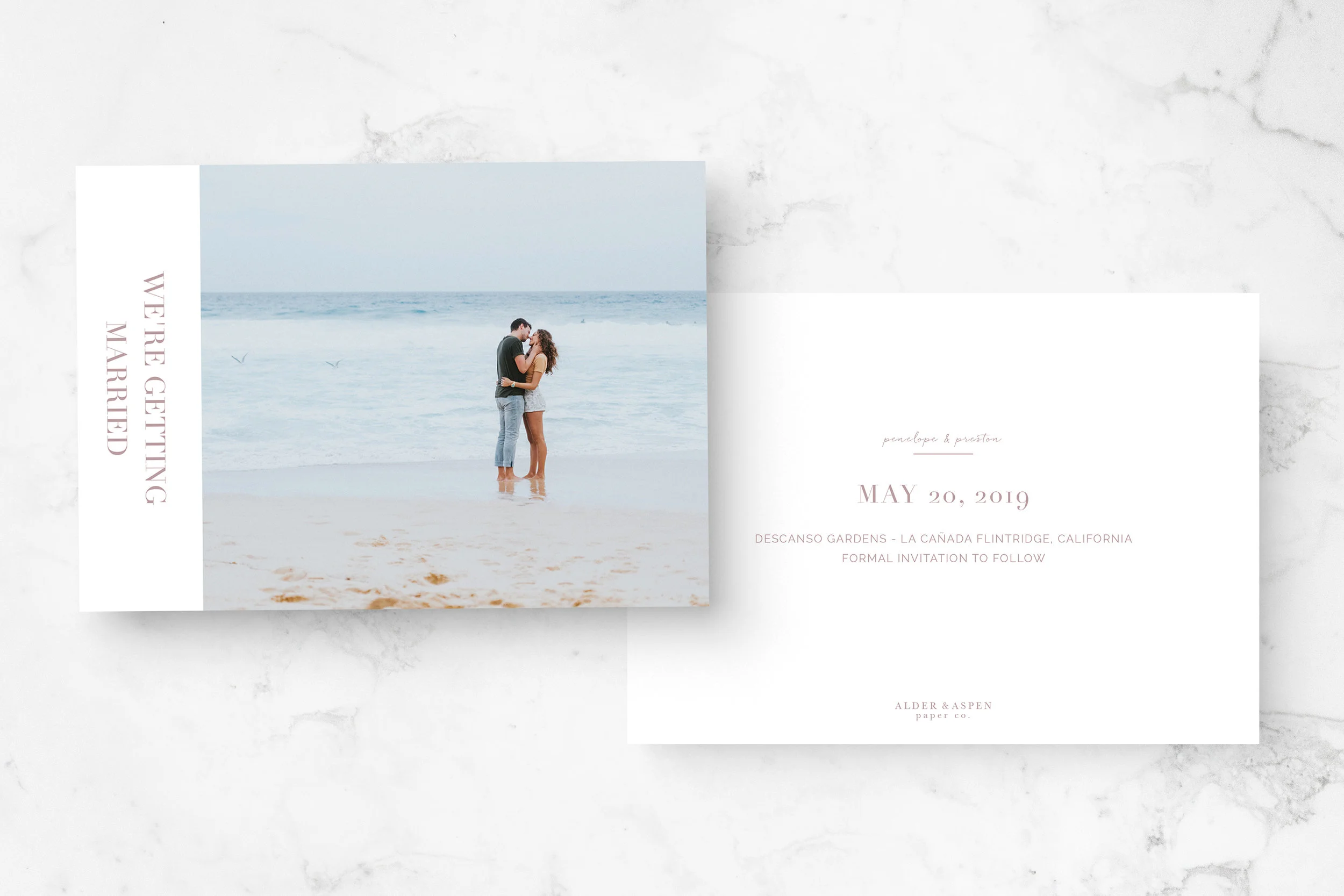 "Modern Romance" Save The Date