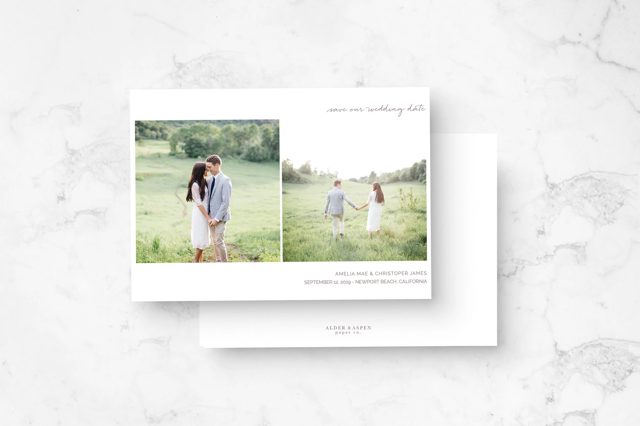 "Delicate Love" Save The Date