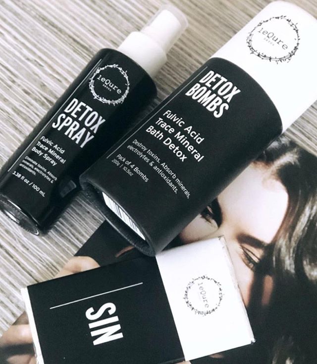 The perfect Christmas stocking fillers to rid your festive sins. All available at @chemistwarehouseau // Image via @the.life.of.laura #soakawayyoursins #leQuredetox #detoxbomb #leQure #detoxspray