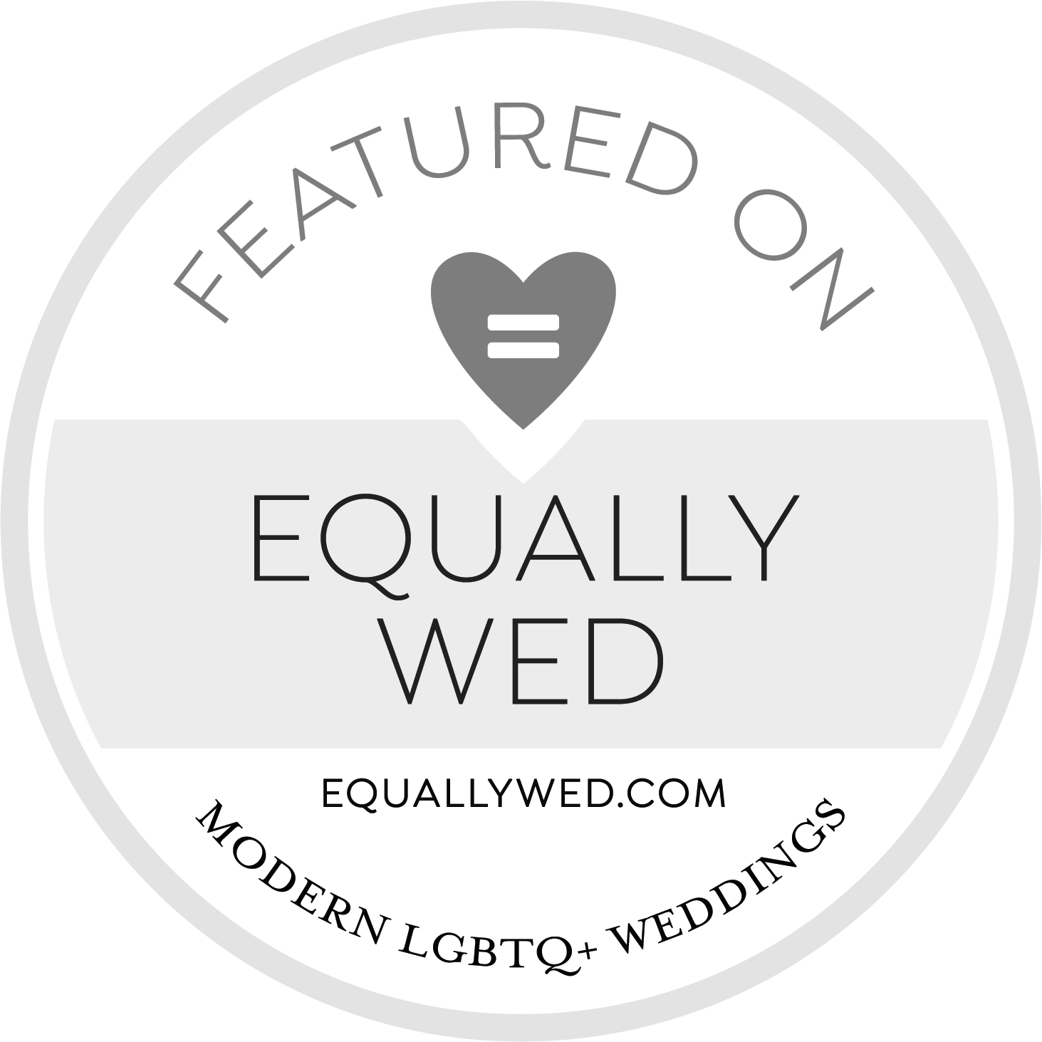 Featured on Equally Wed for LGBTQ+ inclusive weddings