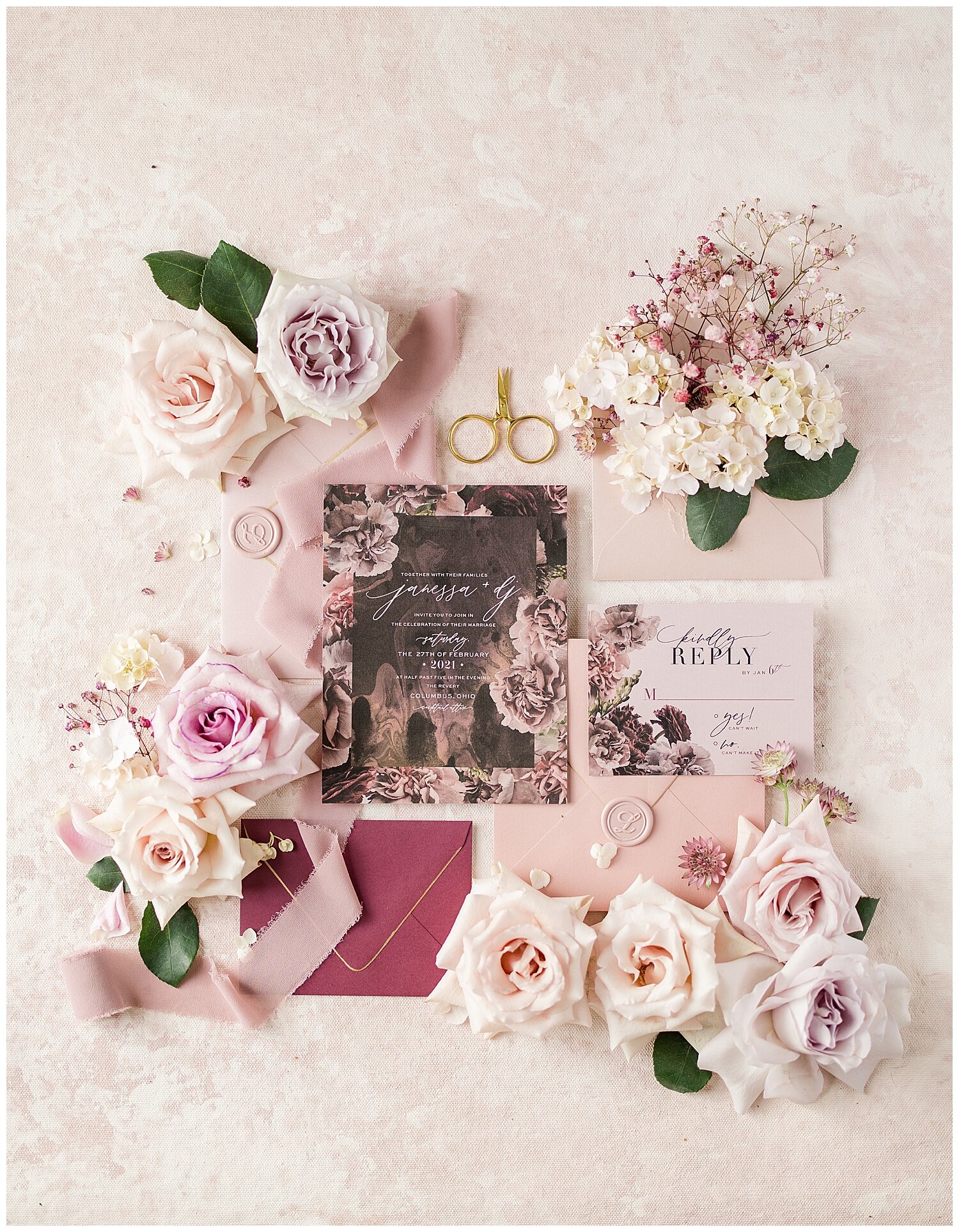 lavender-wedding-stationary