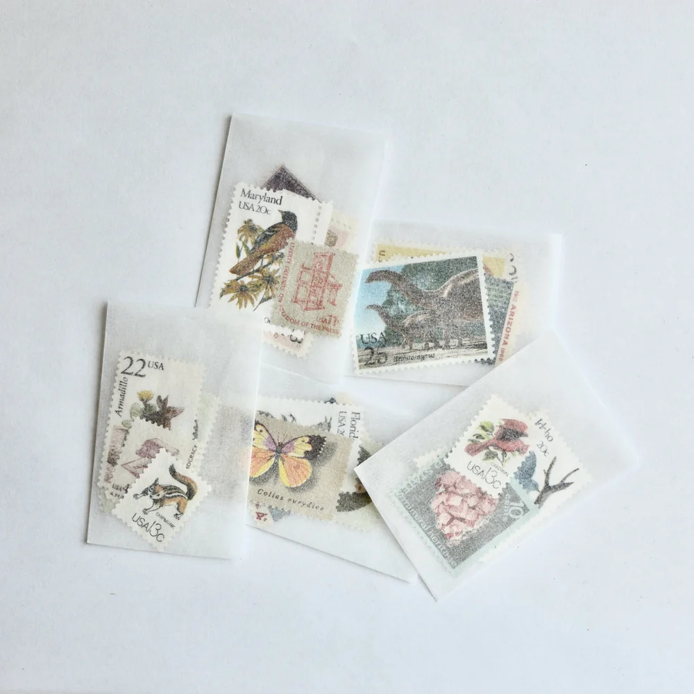 Vintage Postage for One USPS First Class Letter — Squeezebox