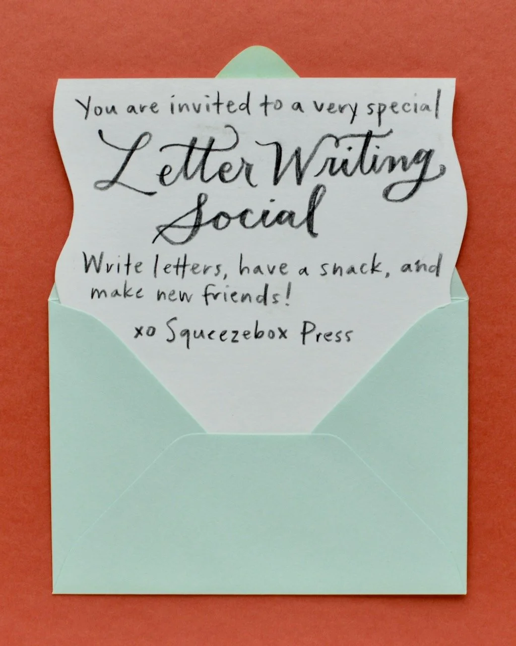 June Letter Writing Social