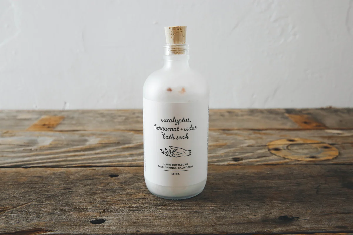 Eucalyptus, Bergamot + Cedar Bath Soak