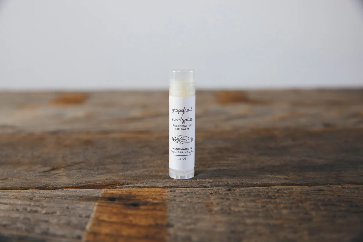 Grapefruit + Eucalyptus Restorative Lip Balm