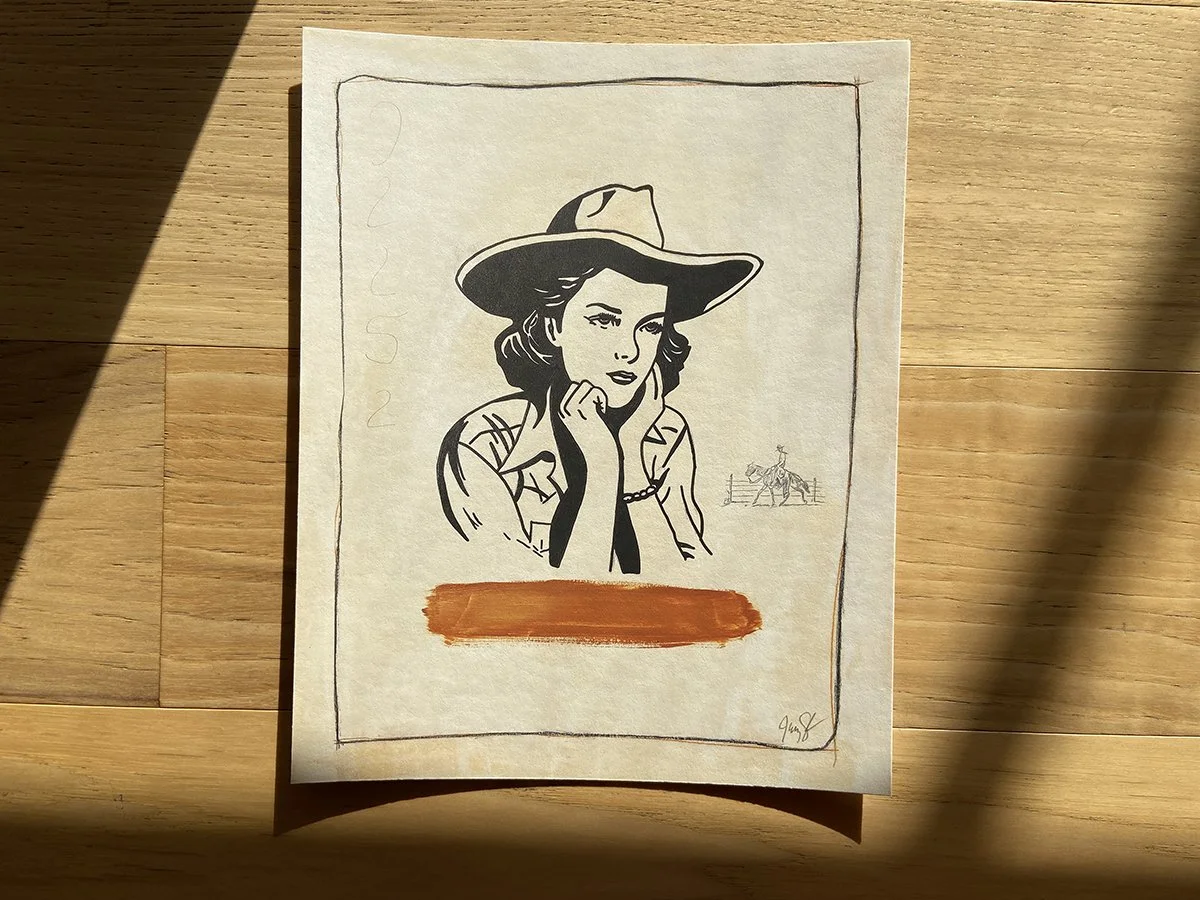 "Thinking of You" Print