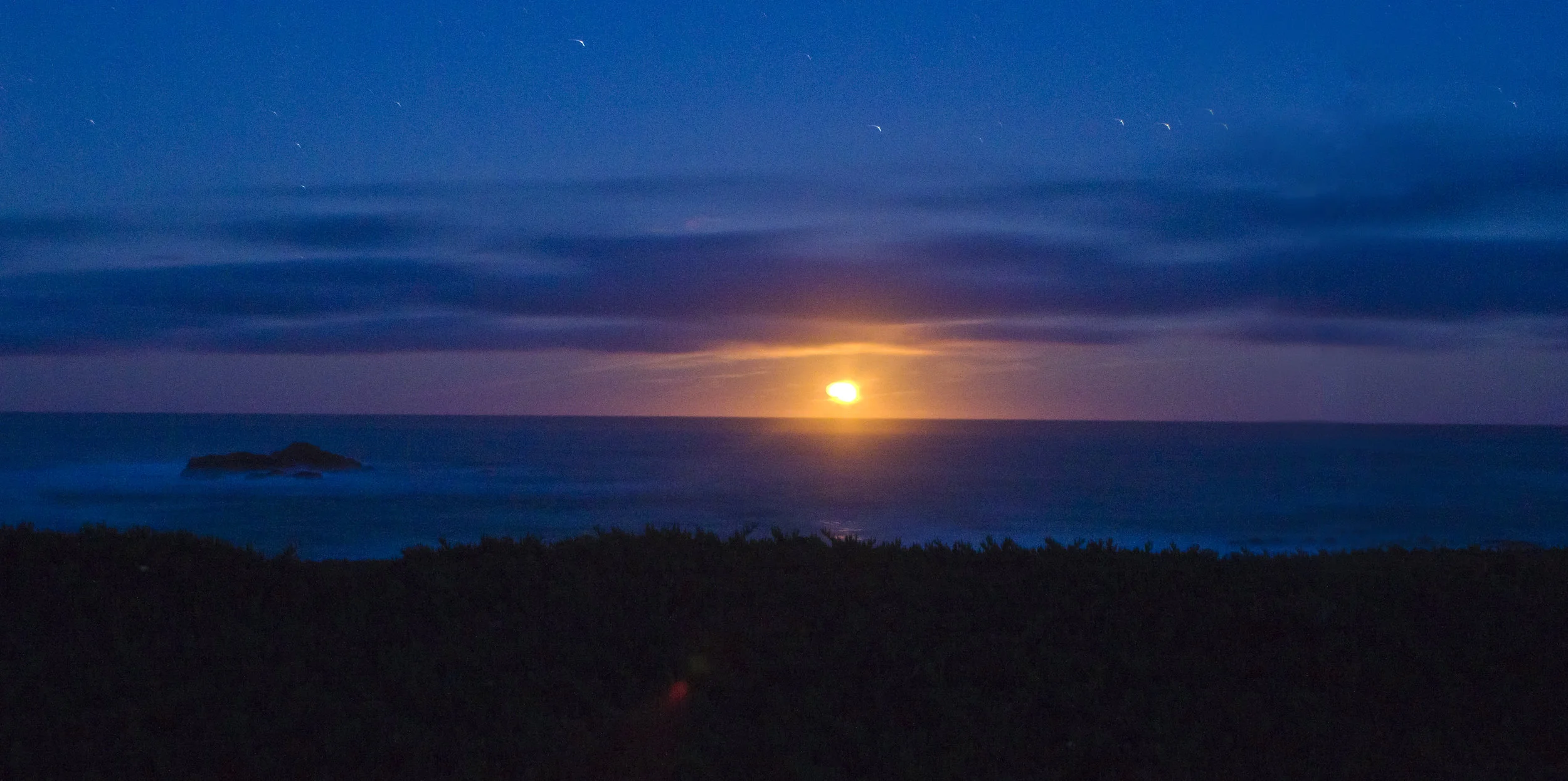 All-Nighter by the California Coast