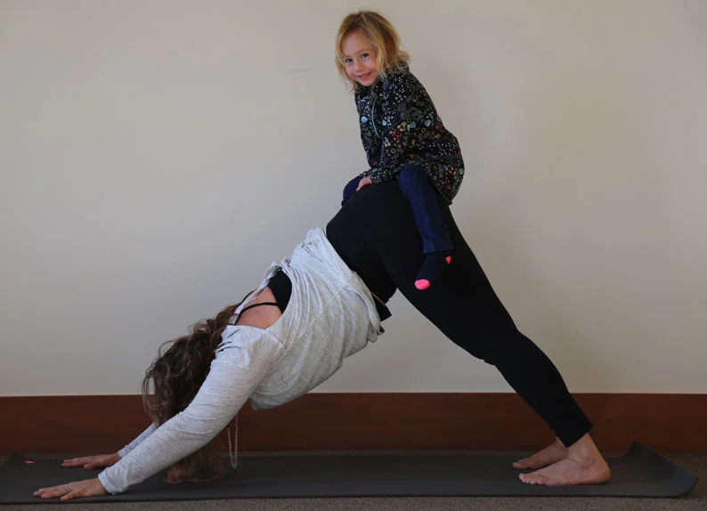 Emily and her daughter Juniper