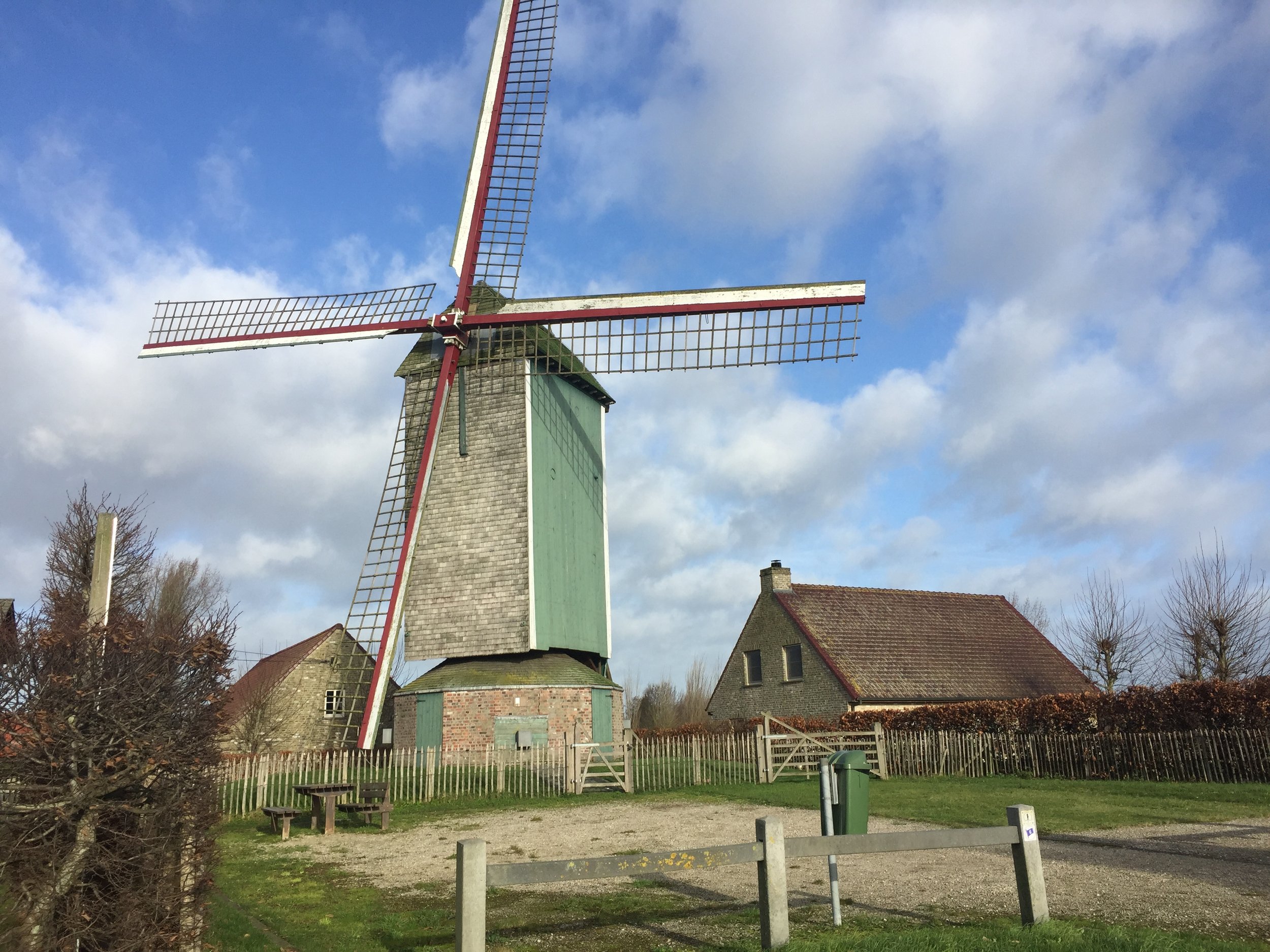 Windmills in Belgium