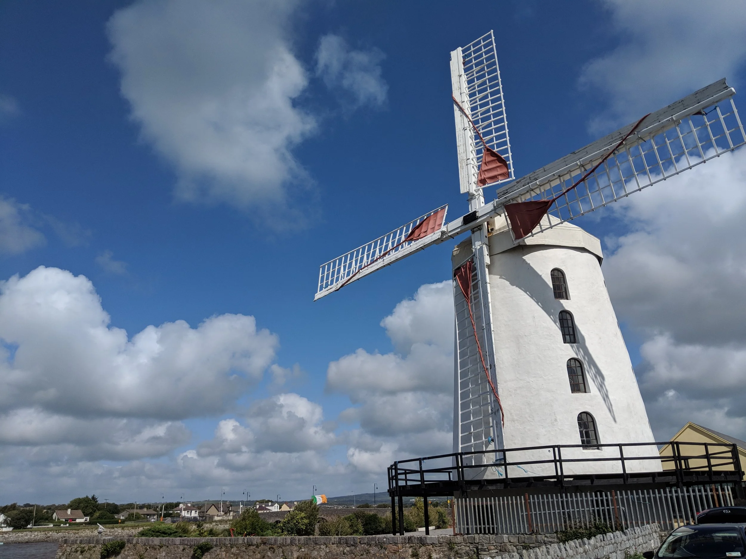 Small-town European Windmills
