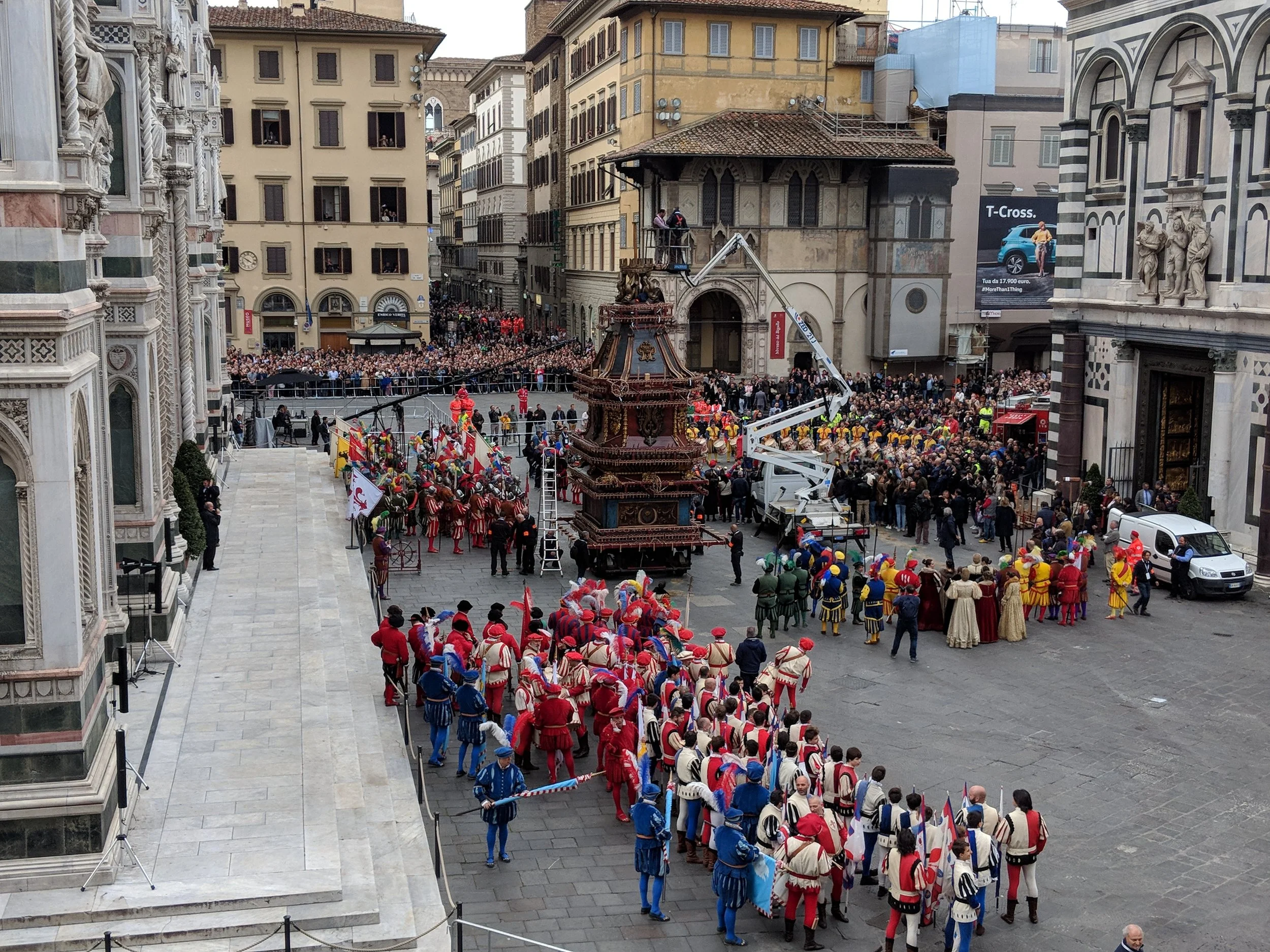 The Carro (cart) - before the Scoppio