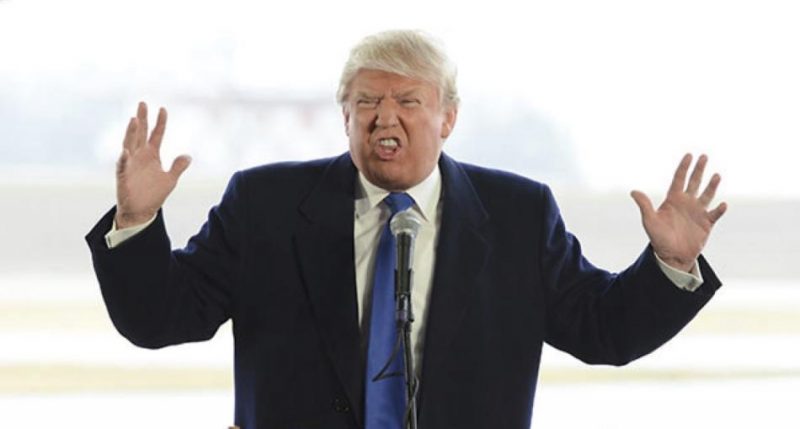"our nuclear tripod will finally be restored to the greatness it once had, Holding up our nukes like God wants," President Trump said today at CPAC.