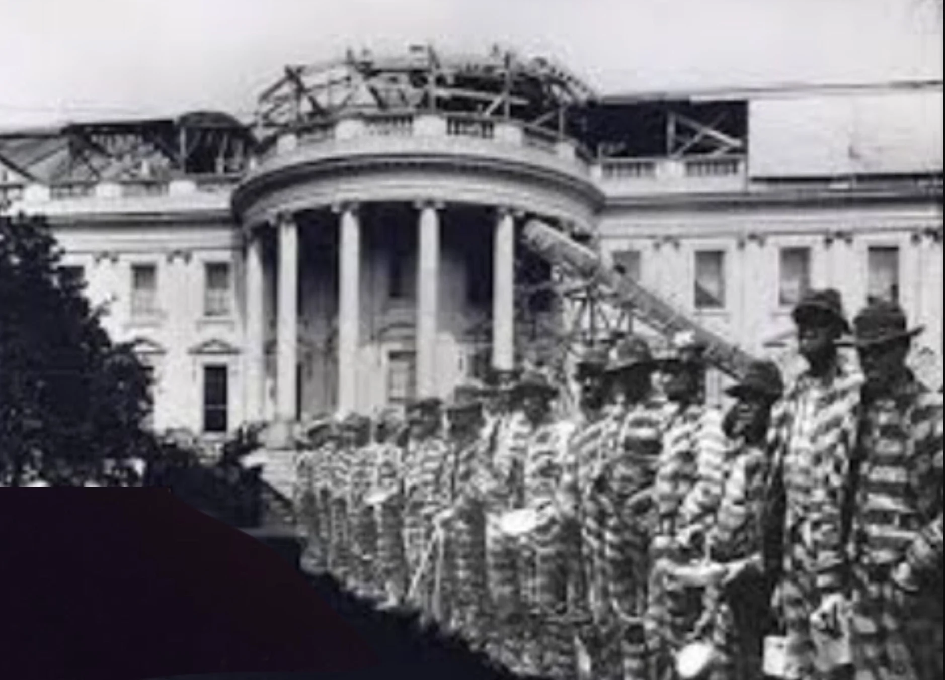 Trump: "Of Course, The White House Is A Dump, Whites Weren't Allowed To Build It."