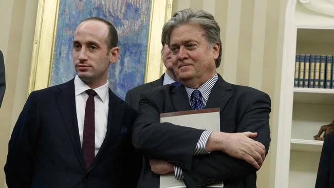 With Bannon Out, White House Down To Just One White Supremacist Named Steve