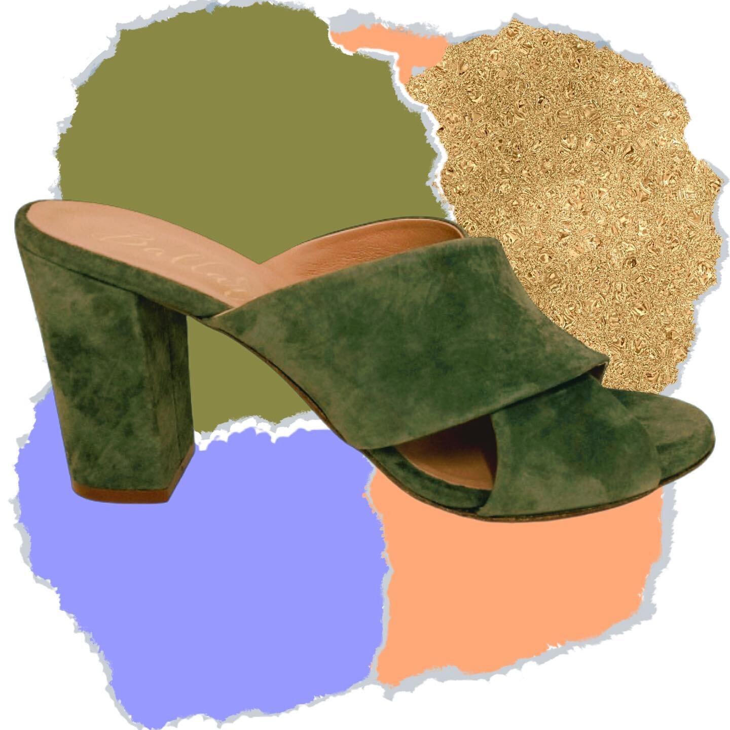 Our beautiful handmade up-cycled sage green suede mules! Our most sustainable shoe yet!

All of our shoes are handmade in a 3rd generation atelier in the Marche region of Italy. A region famous for the art of crafting beautiful shoes, for centuries!
