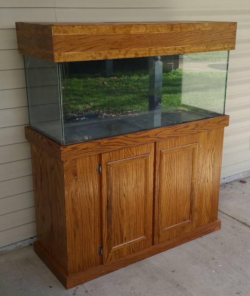 Custom Aquarium Cabinetry, is how it all began for SugarTree WoodWerks —  SugarTree WoodWerks