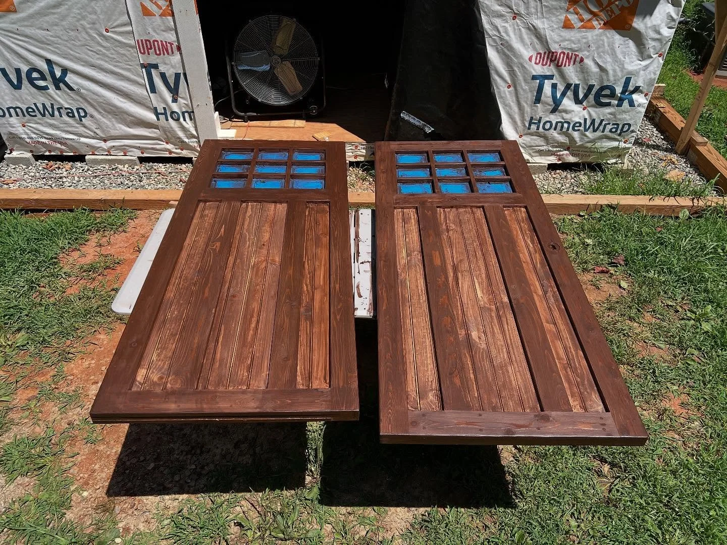 Some doors i made for my shop.