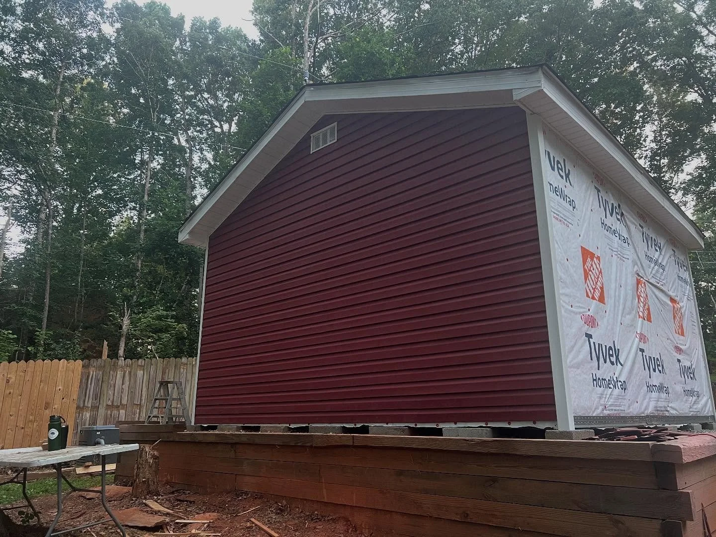 Back of the shop is 100 percent finished. Feels crazy to say that. #truestatement
