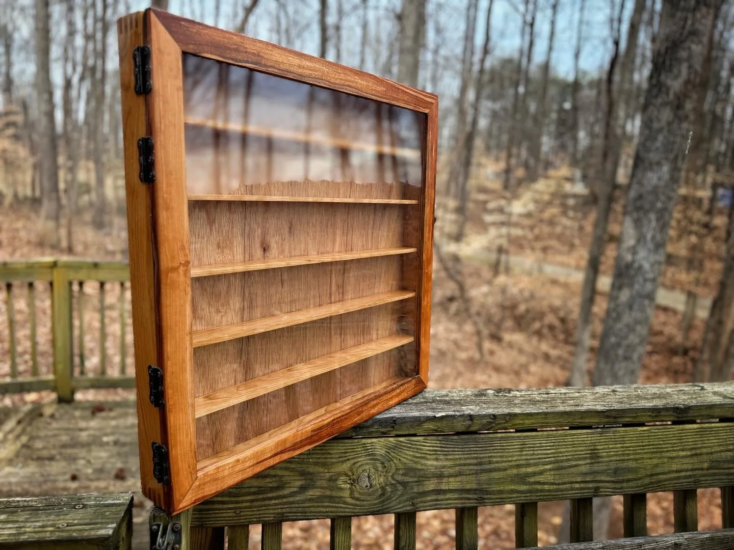 This Beautiful cherry display case met their new owner today.  Super excited to make this one.  Although a few challenges popped up during construction, these were over came and a lot was learned. 

#cherry #woodwork #display #collectables #displayca