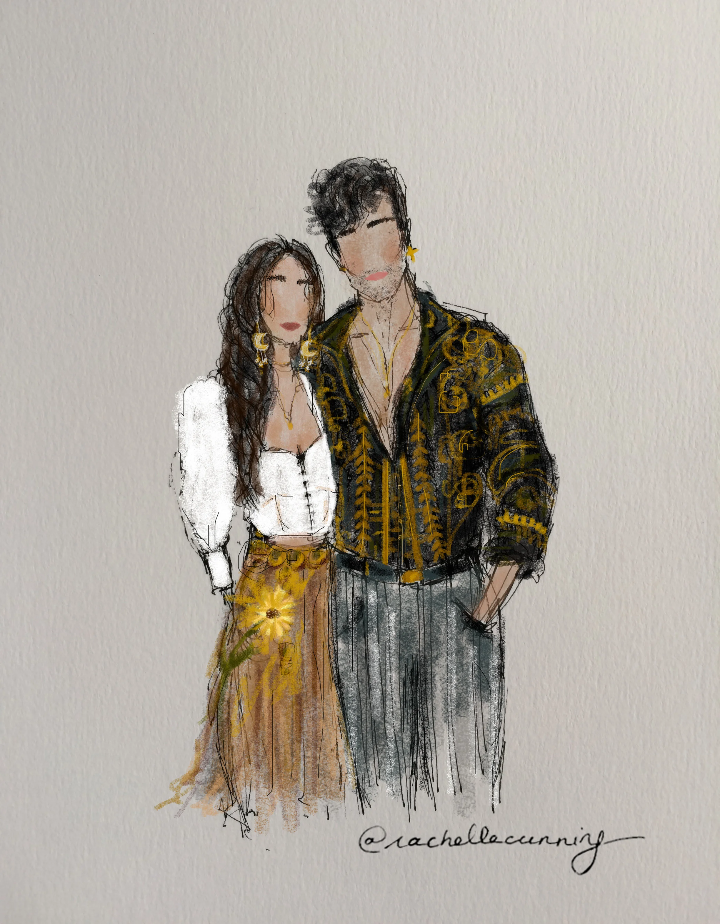 “Bohemian Couple”. February 2019. Paris FR (print available)