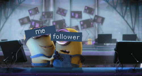 Me and follower love minions