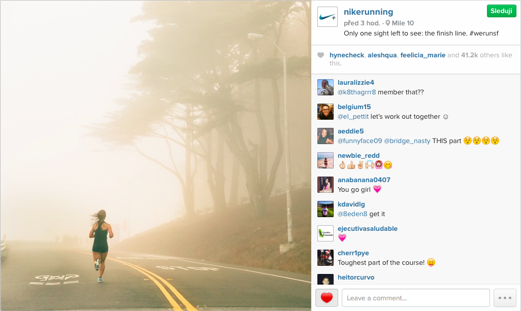 Marketing — Nike on Instagram