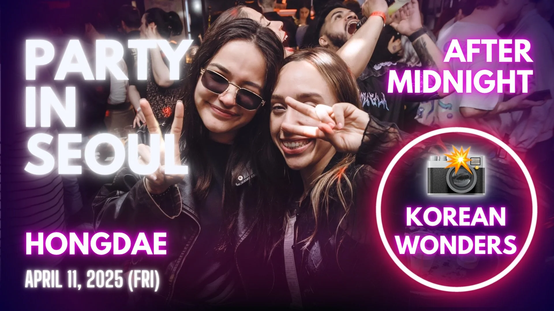 [Video] Korea Nightlife - After Midnight in Hongdae (2025-04-11)