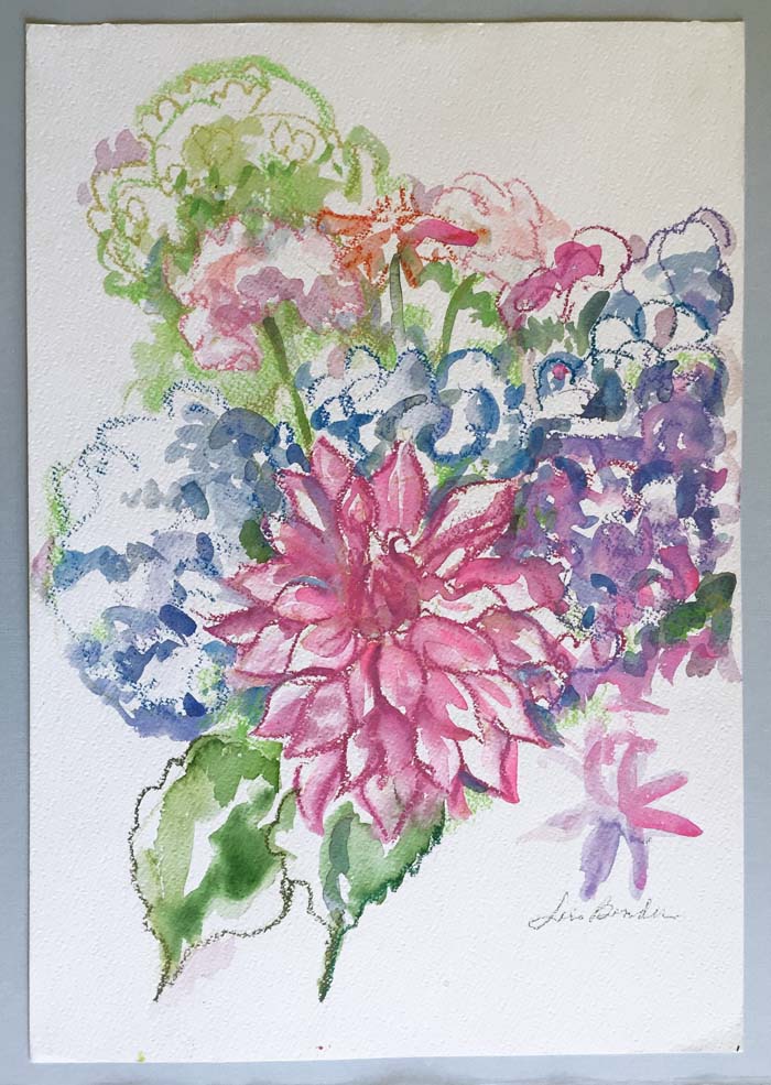 "Dahlia Medley Summer Bouquet"