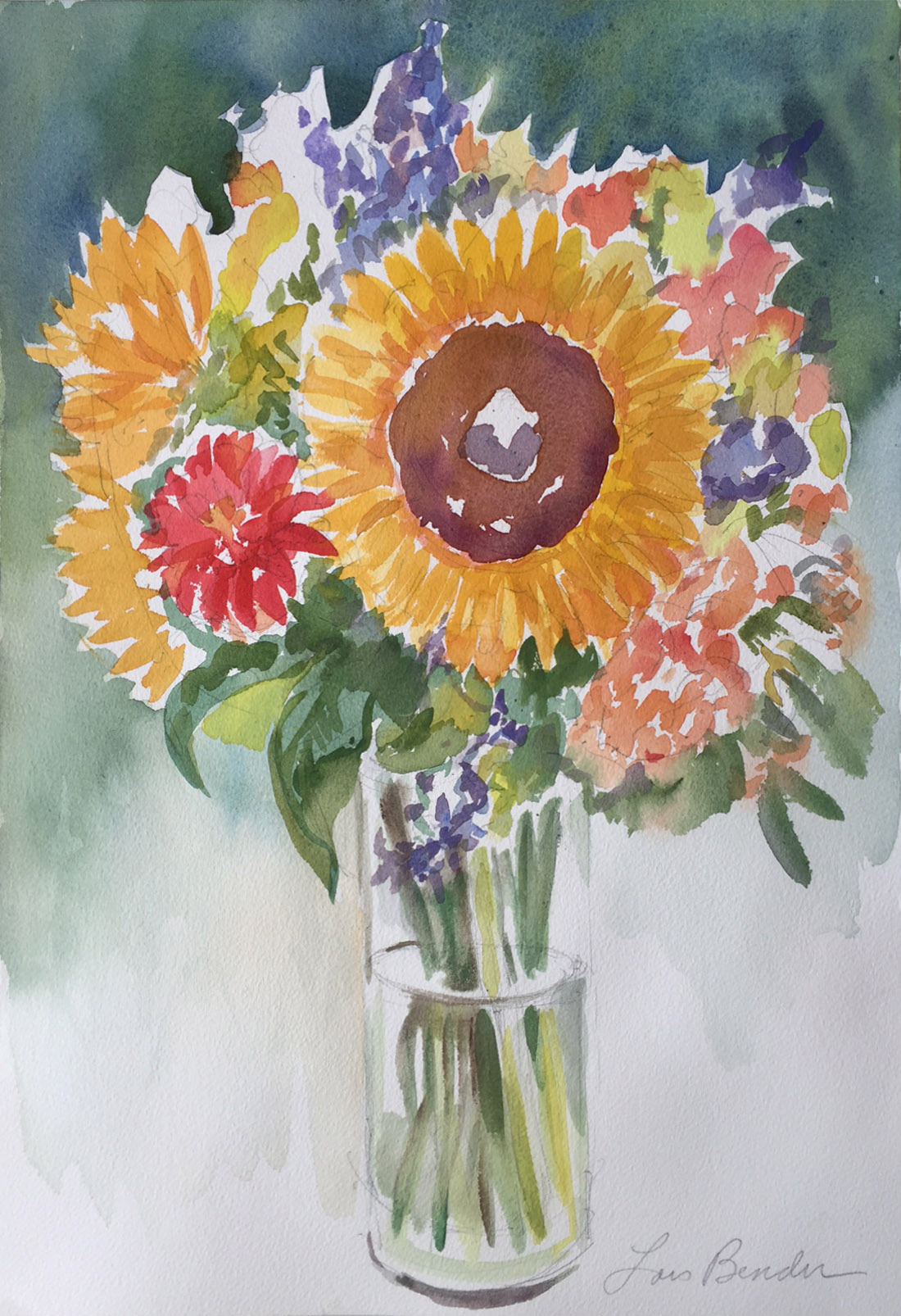 Sunflowers Bouquet III
