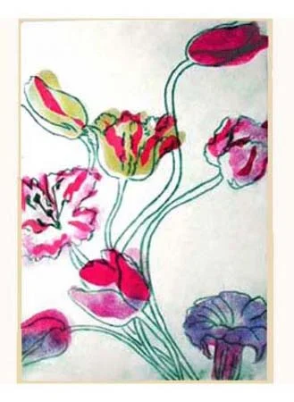 "Mixed Tulips"